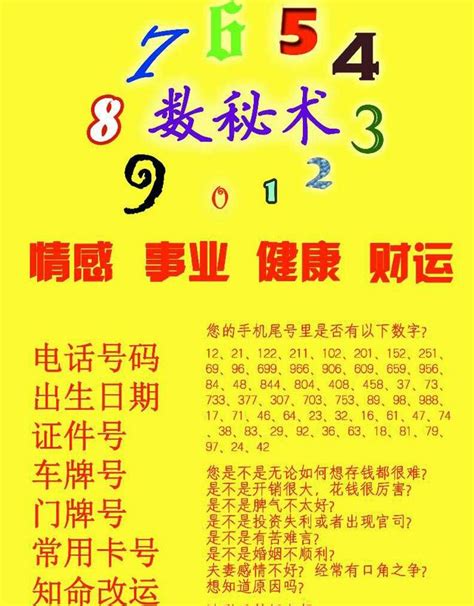 生氣數字組合|乾貨：數字磁場能量組合解析――生氣和延年組合